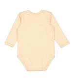 Load image into Gallery viewer, Baby Long Sleeve Jersey Bodysuit - 100% Cotton -- Peachy

