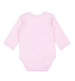 Load image into Gallery viewer, Baby Long Sleeve Jersey Bodysuit - 100% Cotton -- Pink
