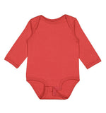 Load image into Gallery viewer, Baby Long Sleeve Jersey Bodysuit - 100% Cotton -- Red
