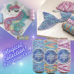 Load image into Gallery viewer, #20 -- (1 mm) -- Magical Collection: Fairy, Mermaid &amp; Unicorn Hemp Cord Spools  by Hemptique®
