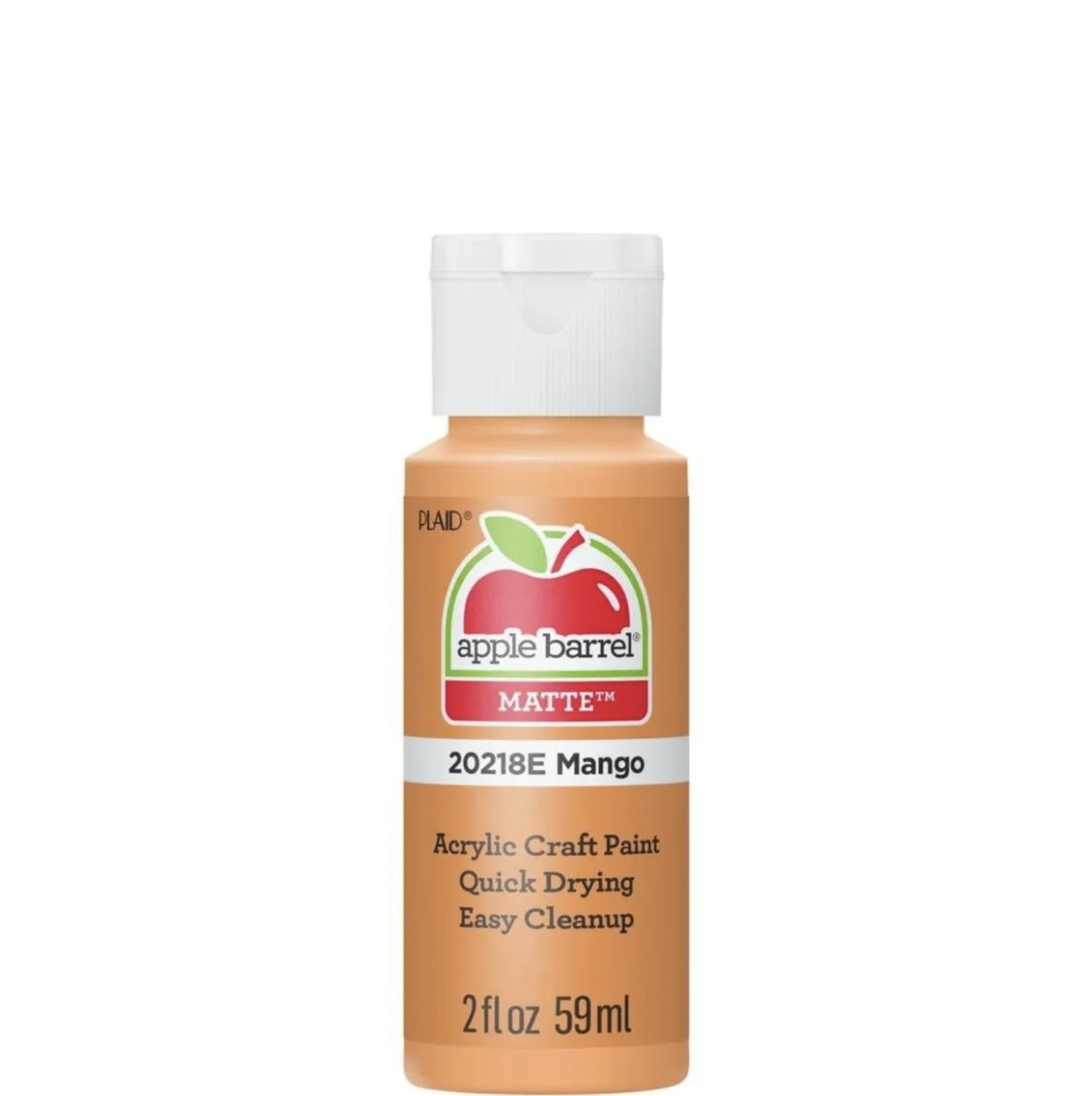 Apple Barrel® Acrylic Paint — Matte — Mango Color — 2 oz.