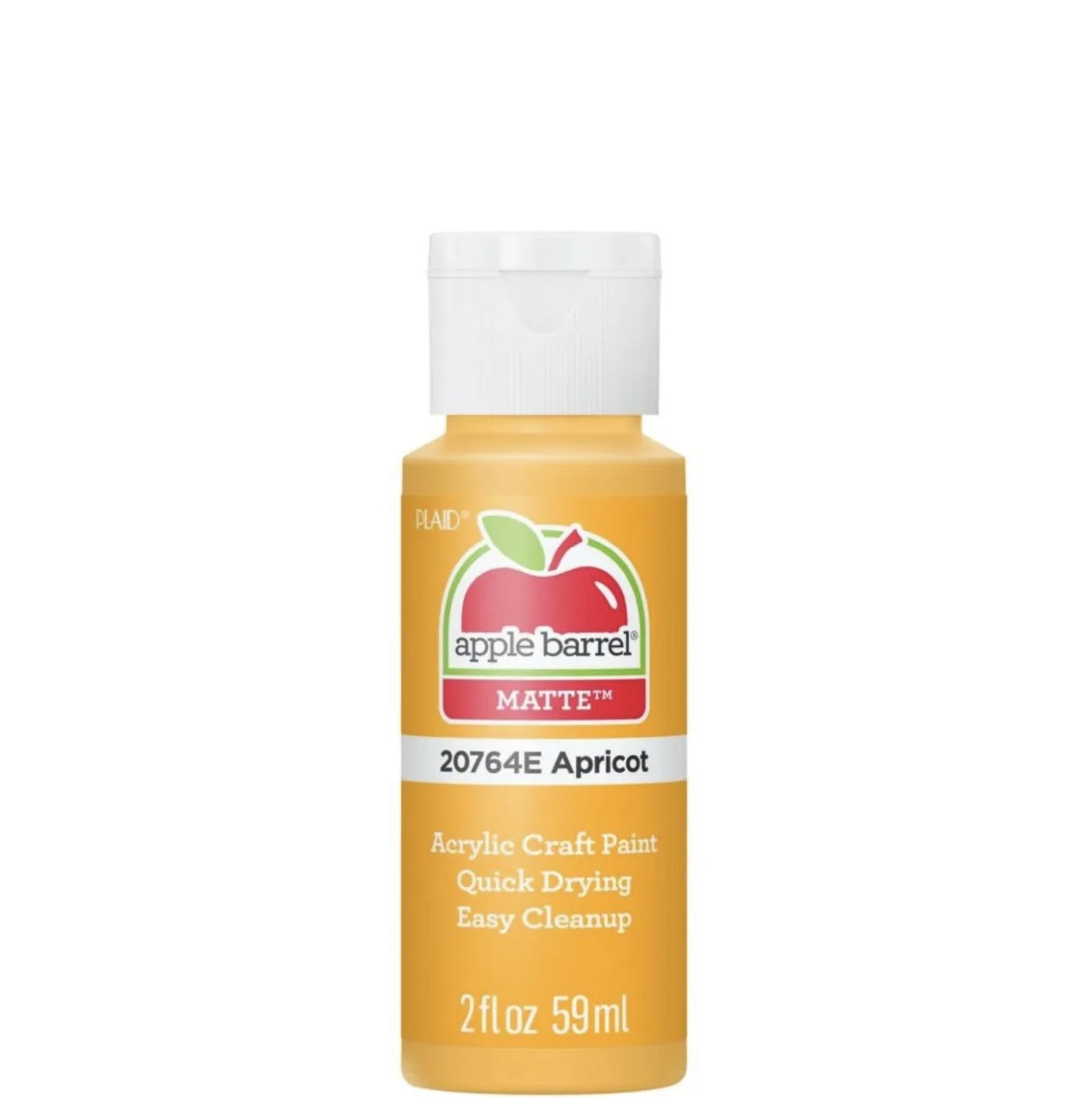 Apple Barrel® Acrylic Paint — Matte — Apricot Color — 2 oz.