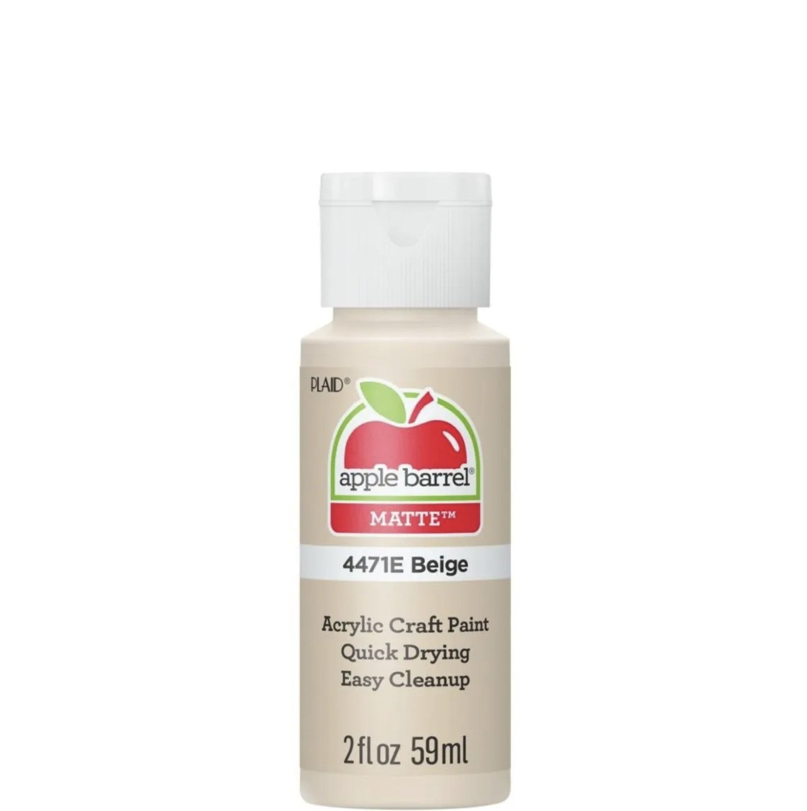 Apple Barrel® Acrylic Paint — Matte — Beige Color — 2 oz.