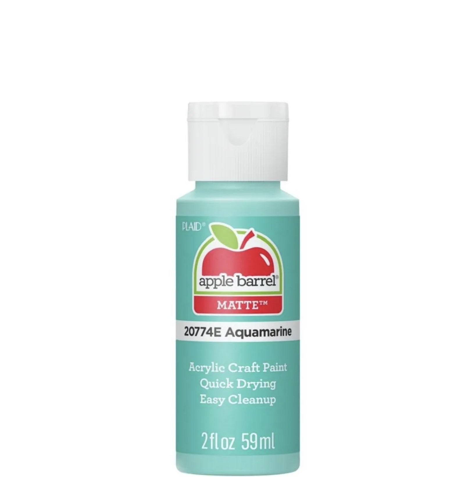Apple Barrel® Acrylic Paint — Matte — Aquamarine Color — 2 oz.