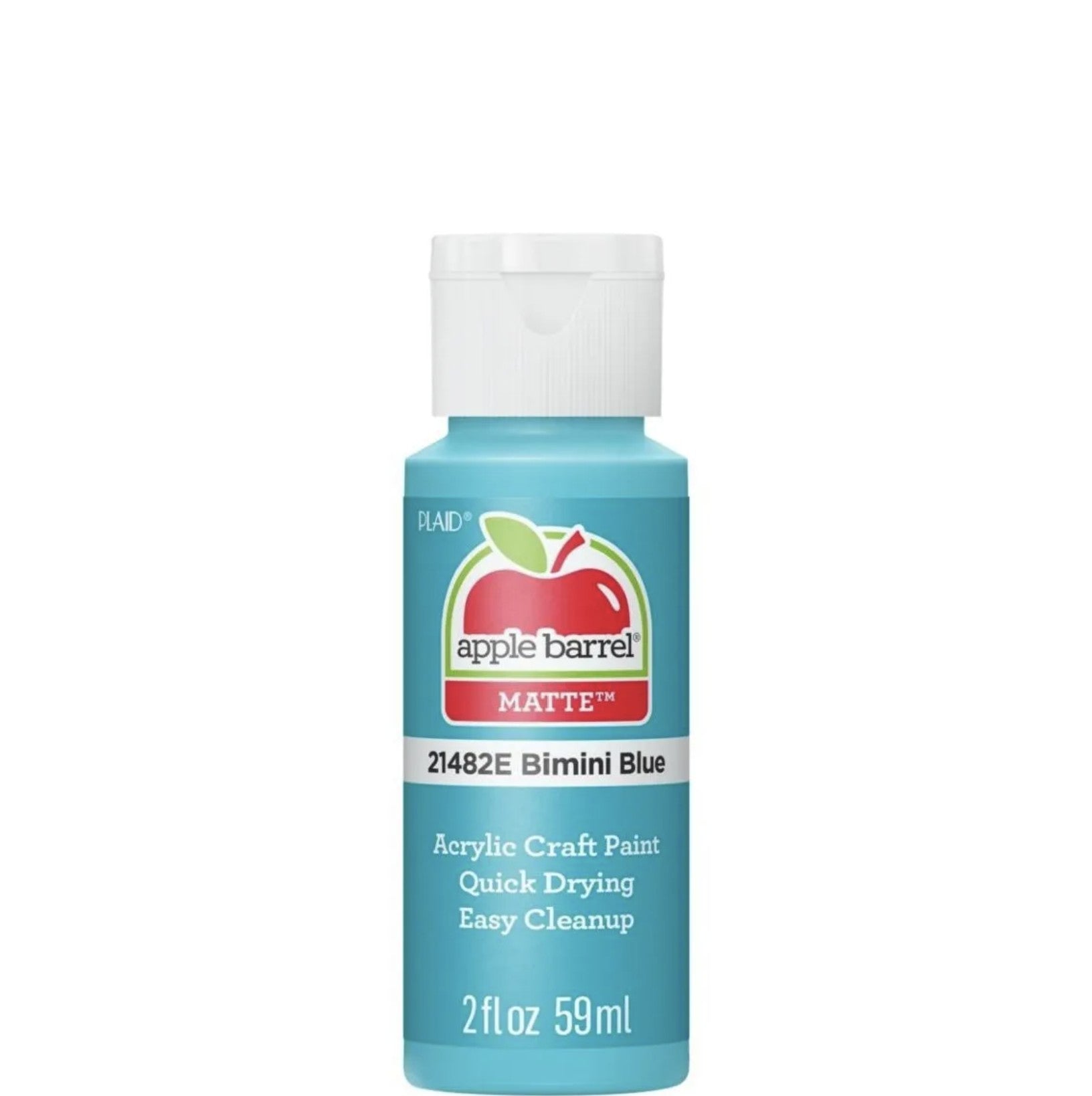 Apple Barrel® Acrylic Paint — Matte — Bimini Blue Color — 2 oz.