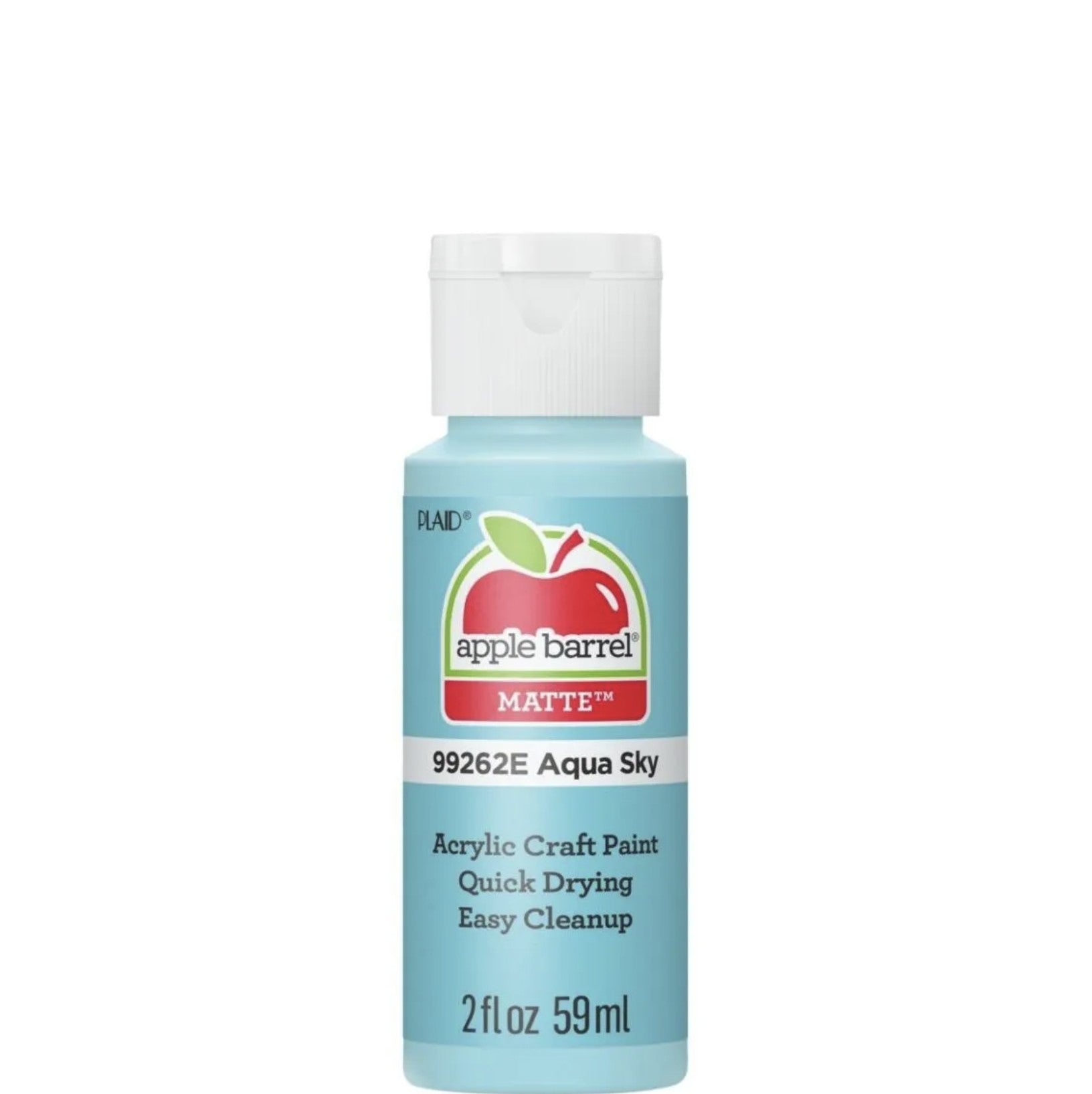 Apple Barrel® Acrylic Paint — Matte — Aqua Sky Color — 2 oz.