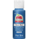 Load image into Gallery viewer, Apple Barrel® Acrylic Paint — Matte — Neon Blue Color — 2 oz.
