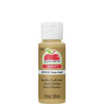 Load image into Gallery viewer, Apple Barrel® Acrylic Paint — Matte — Pure Gold Color — 2 oz.

