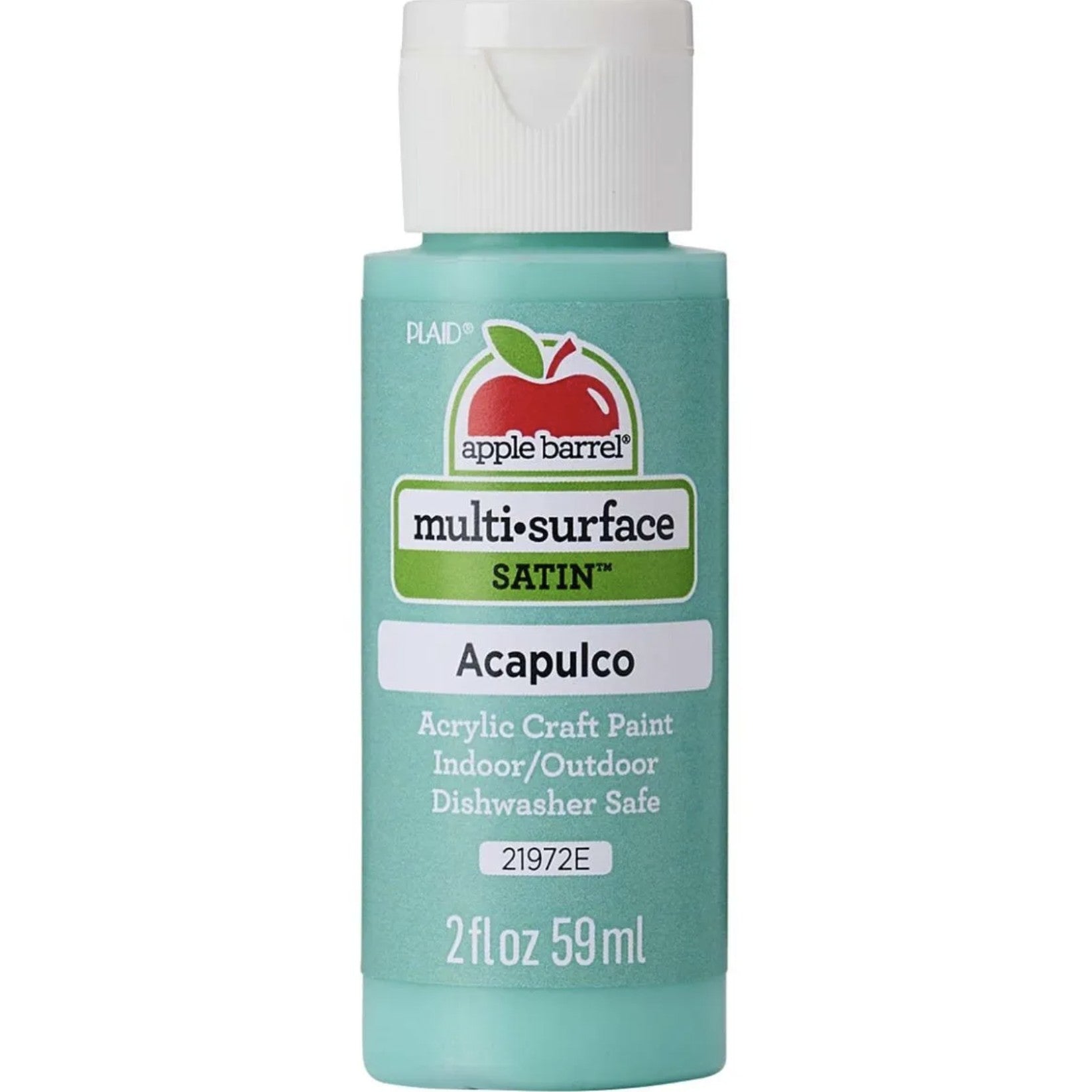Apple Barrel® Multi-Surface - Satin - Acrylic Paint — Acapulco Color — 2 oz