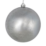 Load image into Gallery viewer, Silver --- Foil Finish Ball Ornament -- Various Sizes by Vickerman®
