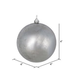 Load image into Gallery viewer, Silver --- Foil Finish Ball Ornament -- Various Sizes by Vickerman®
