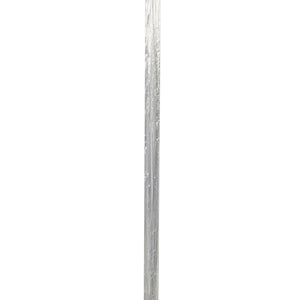 Premium - Pearl Finish Raffia Ribbon --- 1/4in x 100 yards --- Silver Color