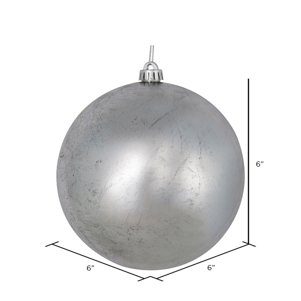 Silver --- Foil Finish Ball Ornament -- Various Sizes by Vickerman®