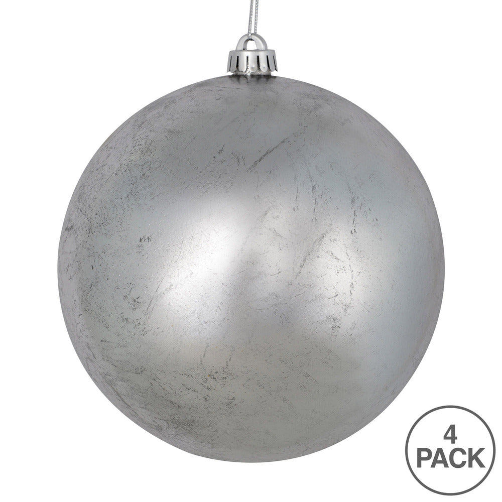 Silver --- Foil Finish Ball Ornament -- Various Sizes by Vickerman®