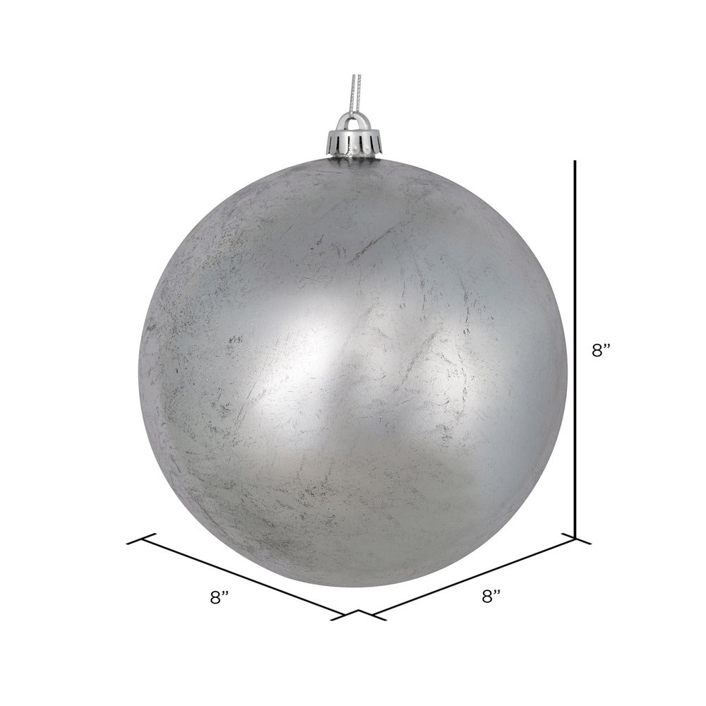 Silver --- Foil Finish Ball Ornament -- Various Sizes by Vickerman®