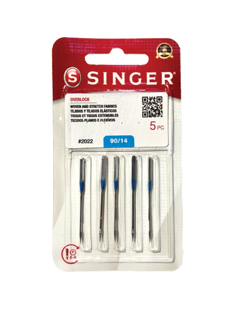 Serger / Overlock Sewing Machine Needles (90/14) by Singer® Blanks