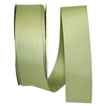 Load image into Gallery viewer, Grosgrain Texture Ribbon -- Spring Moss Color --- Various Sizes
