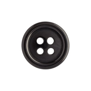 Standard Shiny Finish (Pant / Suit / Overcoat Buttons), Various Sizes - Black Color