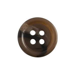 Standard Shiny Finish (Pant / Suit / Overcoat Buttons), Various Sizes - Brown Color