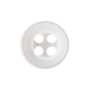 Standard Shirt Buttons (4-holes) - Clear Color - Various Sizes