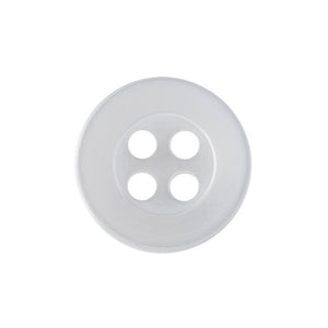 Standard Shirt Buttons (4-holes) - Clear Color - Various Sizes