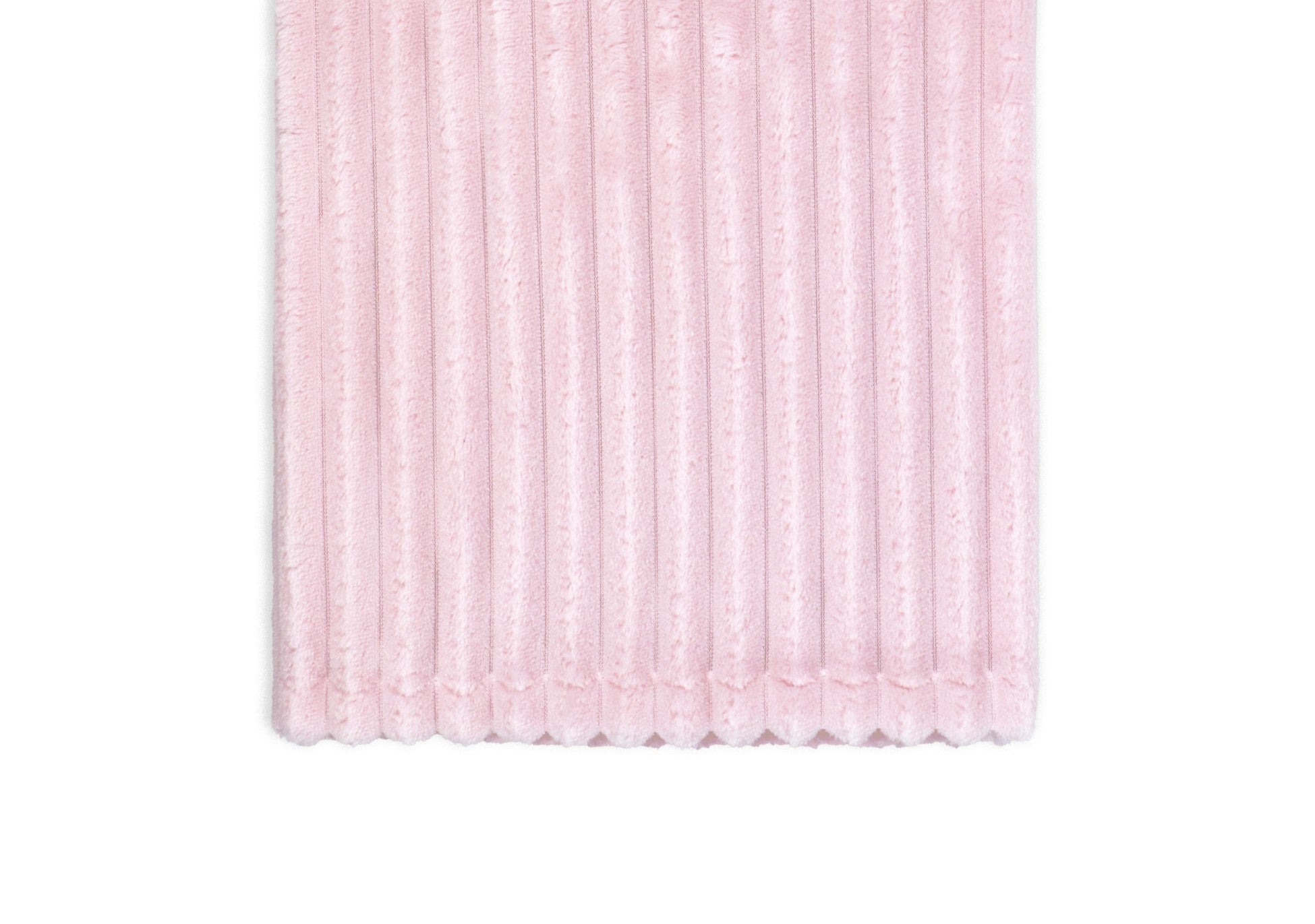 Striped Plush Baby Blanket, 30 x 40 in, Pink Color