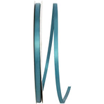 Load image into Gallery viewer, Double Face Satin Ribbon -- Teal Color --- Various Sizes
