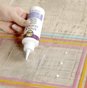 Stick & Re-Stick --- Repositionable Temporary Adhesive,  Aleene's®