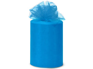 Premium Tulle Rolls - Various Sizes -- Turquoise Color