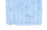 Load image into Gallery viewer, Two-Layer Sculpted Sherpa Baby Blanket --- 30 x 40 in --- Blue Color
