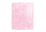 Load image into Gallery viewer, Two-Layer Sculpted Sherpa Baby Blanket --- 30 x 40 in --- Pink Color
