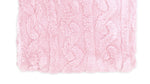 Load image into Gallery viewer, Two-Layer Sculpted Sherpa Baby Blanket --- 30 x 40 in --- Pink Color
