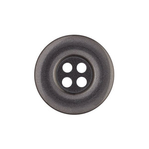 Uniform Buttons -- (4-Hole) -- Size: 30L / 19mm -- Grey Color