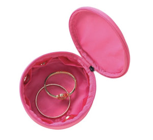 Jewelry Case -- Hot Pink