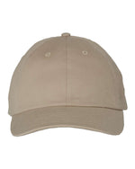 Load image into Gallery viewer, Adult Brushed Twill Cap, Dark Khaki
