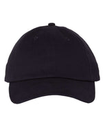 Load image into Gallery viewer, Adult Brushed Twill Cap, Navy
