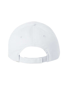 Adult Brushed Twill Cap, White