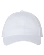 Load image into Gallery viewer, Adult Brushed Twill Cap, White
