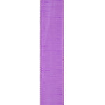 Load image into Gallery viewer, Reverse close-up of the Florist Basics Violet Dupioni ribbon displaying its durable woven polyester construction and reinforced wired edge.
