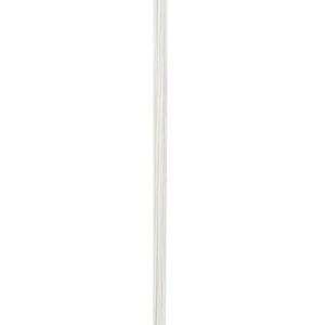 Premium - Matte Finish Raffia Ribbon --- 1/4in x 100 yards --- White Color