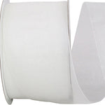 Load image into Gallery viewer, Chiffon Mono Sheer Ribbon -- White Color --- Various Sizes

