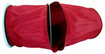 Load image into Gallery viewer, Full roll of Florist Basics Dupioni Supreme Wired Edge Ribbon in Wine, 4 inch wide by 10 yards, ideal for wreath making, floral designs, holiday decorating, and elegant gift wrapping.
