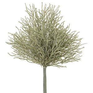 13 in --- Green / Gray Color -- Spanish Moss Artificial Flower Bush