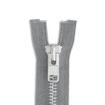 Load image into Gallery viewer, One Way -- YKK® #10 --- Aluminum Jacket Zipper -- Various Sizes
