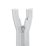 Load image into Gallery viewer, One Way -- YKK® #10 --- Aluminum Jacket Zipper -- Various Sizes
