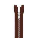 Load image into Gallery viewer, One Way -- YKK® #3 --- Aluminum Jacket Zipper -- Various Sizes
