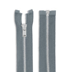 Load image into Gallery viewer, One Way -- YKK® #3 --- Aluminum Jacket Zipper -- Various Sizes
