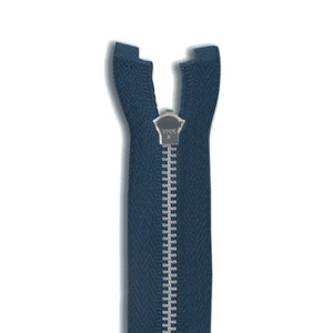 One Way -- YKK® #3 --- Aluminum Jacket Zipper -- Various Sizes