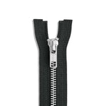 Load image into Gallery viewer, One Way -- YKK® #5 --- Aluminum Jacket Zipper -- Various Sizes --- Part 1
