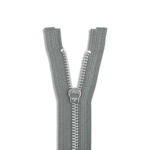 One Way -- YKK® #5 --- Aluminum Jacket Zipper -- Various Sizes --- Part 1